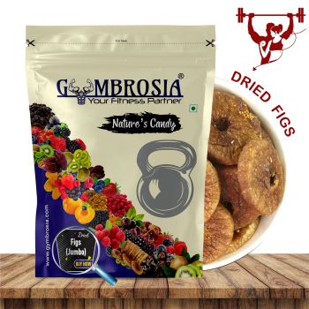 A package of Dried Figs (Anjeer) suitable for snacking or cooking.