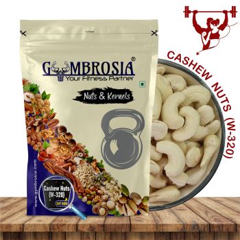 A bag of W320 grade Cashew Nuts.