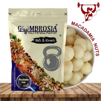 A bag of Macadamia Nuts.