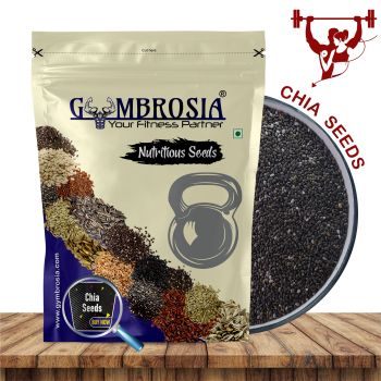 A bag of nutritious chia seeds.