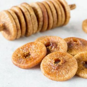 A medium-sized Anjeer or Fig fruit.