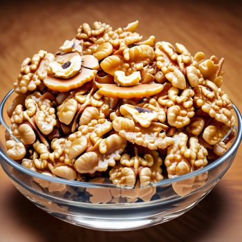 A bag of Californian Walnuts.